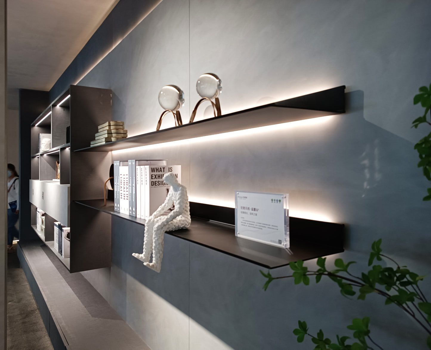 Aluminum Floating Led Shelves