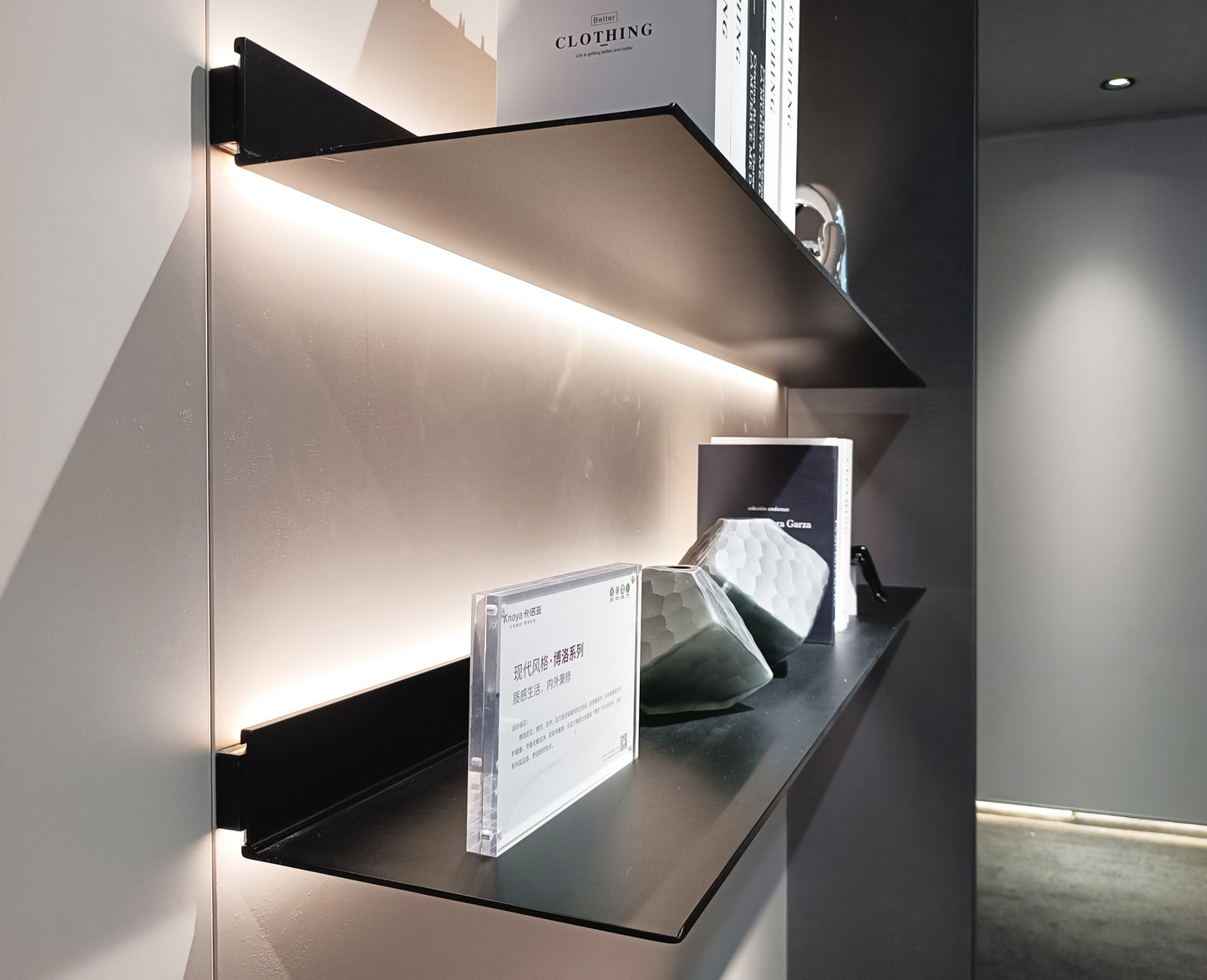 Aluminum Floating Led Shelves