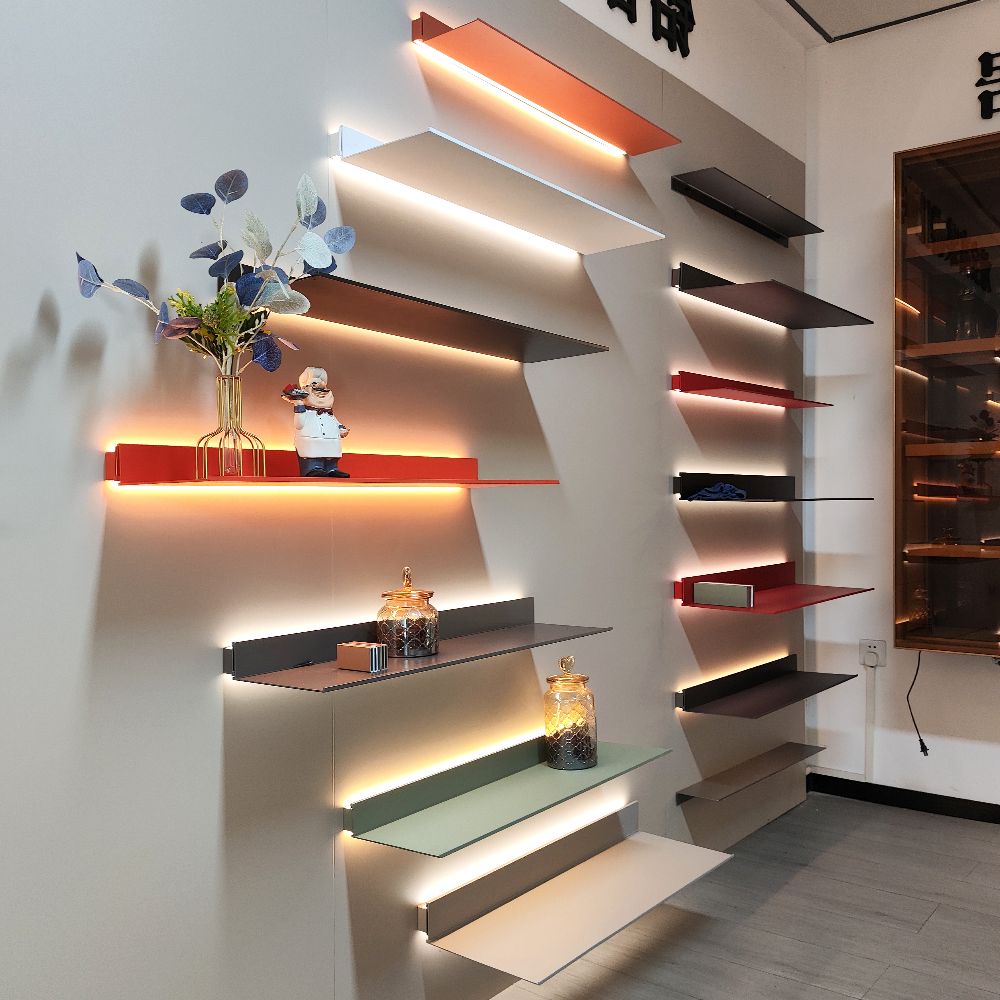 Aluminum Floating Led Shelves